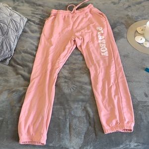 Brand New Pink Playboy sweatpants(ON HOLD!)